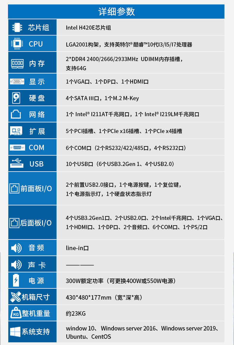 酷睿10代工控机,运动控制工业电脑