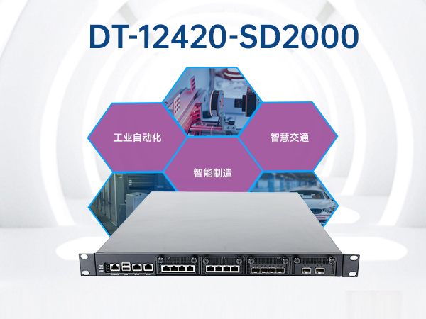 国产CPU工控机,1U多网口工控机,wt-12420-SD2000