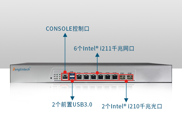 万泰娱乐1U多网口软路由工控机主机