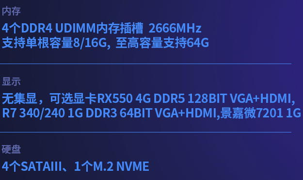 COM：8个COM口(2个RS232，2个RS232/422/4854个RS232(内部引出))  　　USB:13个USB接口(4个USB2.0、4个USB3.2，2个USB3.0(可选内部引出)3个USB2.0(内部引出))  　　尺寸：320*331*180mm