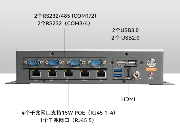 无风扇嵌入式工控机,工业电脑厂家,DTB-3073-1135