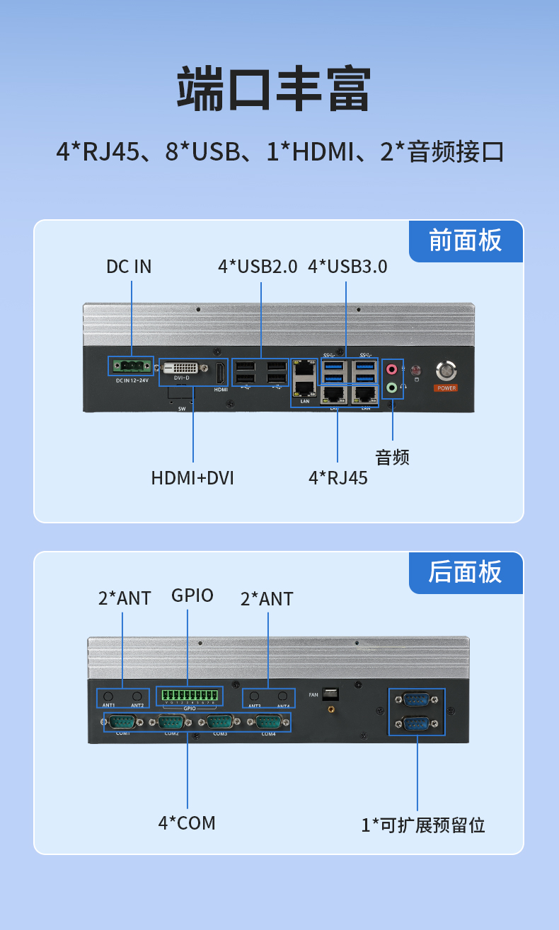 酷睿6-9代迷你嵌入式工控机,AGV机器人工控主机,DTB-3025-H110.jpg